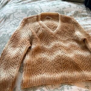 Loft Cozy Cable Knit Sweater